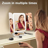 3 Folds Lighted Makeup Mirror